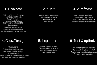 Conversion Optimization Minidegree by CXL — Week 6 Review