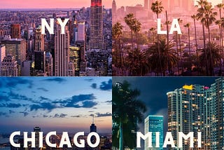 Chicago vs. New York City: 2nd Miami vs Los Angeles