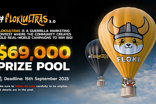 FlokiUltras3 is now LIVE: Compete for $69,000 with Raw Creativity