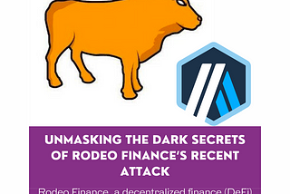 RRUPDATE📍: Unmasking the Dark Secrets of Rodeo Finance’s Recent Attack