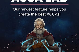 BetBull’s wizard introducing acca lab