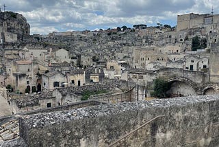 Unwittingly chose Festival Day to visit Matera
