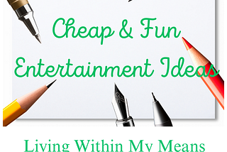 How to Entertain on the Cheap