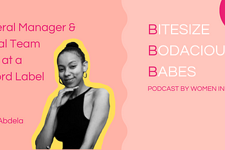 Negla & I met in London whilst I worked at Vevo and her at Ministry of Sound.