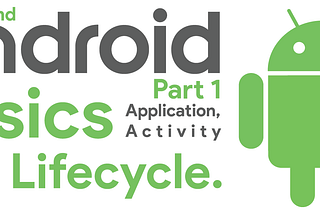Understand Android Basics Part 1: Application, Activity and Lifecycle