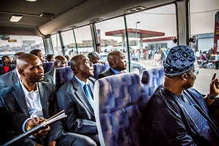 Through the Lens : January 2016, Gov. Abiola Ajmobi in Photographs
