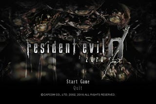 Survival of Horror: Resident Evil Zero