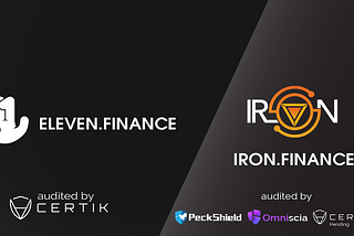 Eleven Finance and Iron Finance — A partnership.