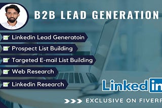 I will do targeted b2b lead generation and web research