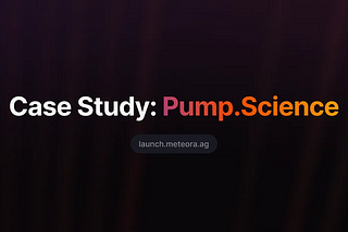DAMM V2 Case Study: Pump Science
