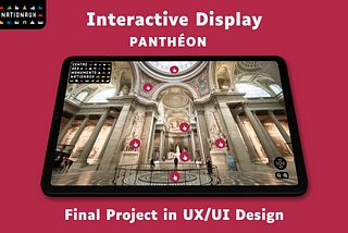 New ‘Interactive Display’ design for the French National Monuments Center