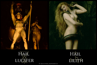 Be thankful to Lord Lucifer and Lady Lilith