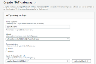 NAT gateway