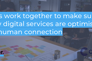 As charities are rapidly launching online services, we’re designing solutions in public to find…