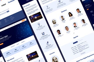 Case study: How I designed a landing page for a virtual SAAS conference