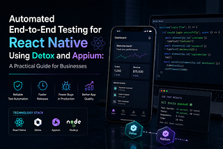 Automated End-to-End Testing for React Native Using Detox and Appium: A Practical Guide for…