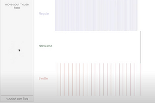 JavaScript Debouncing Vs Throttling