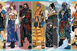 On Final Fantasy X: The Vibrant Fashions of Spira. (Part 1: The People of Spira)