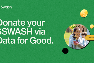 How to: Donate your $SWASH via Data for Good