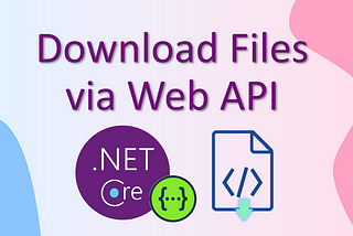 Download Files using Web API