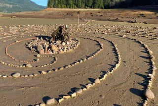 After the Storm — 6.0 — -River Bottom Labyrinth, Somewhere East of Cottage Grove, Oregon, USA