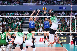 Lady Spikers sweep rivals Ateneo to cement top seed