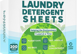 Revolutionizing Laundry Care: Eco-Friendly Laundry Detergent Sheets: REVIEW