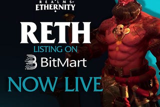 RETH Now Live on BitMart!