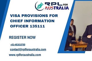 Visa Provisions for Chief Information Officer 135111