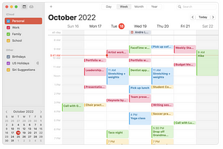 Best practices for Calendar design — FIX-UX