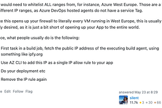 How to Whitelist Azure DevOps IP Addresses on AWS for Pipelines / Releases Hosted Agents