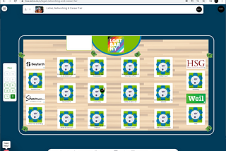 Career Fair Floor Plan