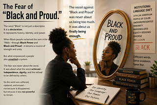 The Fear of “Black is Beautiful ,” “Black and Proud” and “Black Power":