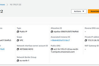 How to Secure a Static IP for Your Amazon EC2 Instance with Elastic IP