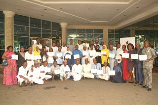 The journey started when I was inducted as fellow of Nesif at AUN Yola.