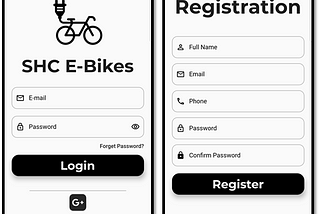 SMART LOCK IN E-BICYCLE WITH MOBILE APPLICATION: SHC (Street Hawk Cycles) E-Bikes