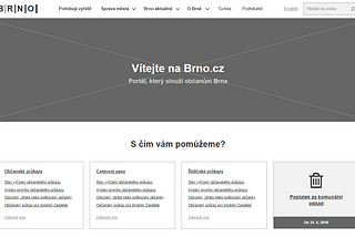 Redesign webu Brno.cz