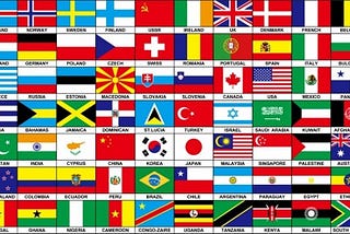 National Flag layouts, colors and dimensions