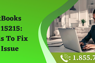 QuickBooks Error 15215: Methods To Fix This Issue