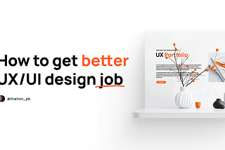 Title image with abstract representation of designers portfolio