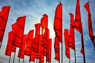 Spotting a bundle of red flags