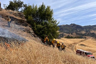 First prescribed burn in 50 years at Modini Preserve