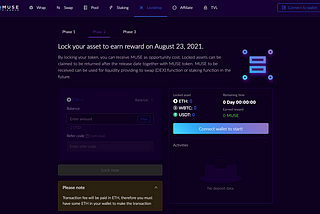 How to Claim Muse Finance Token after Lockdrop 2