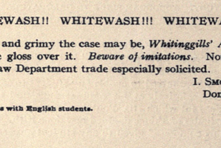 Whitewashing the Eyes of Texas