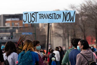Community Organising and a Just Transition