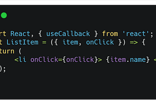Explanation of useCallback() hook in React.js