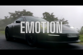 Porsche — An emotion.