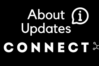 About, Updates, and Connect