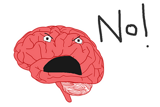 Non, le cerveau ne comprend pas le “non” !