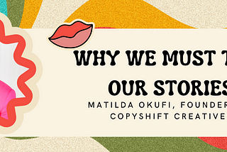 Why Tell Stories?